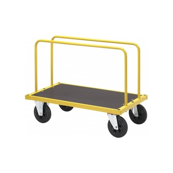 Skivvagn, 1000x600x945 mm, 500 kg, massiva hjul