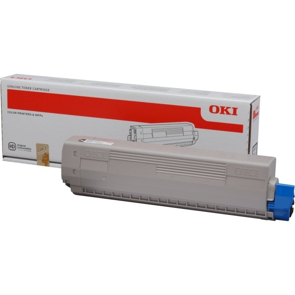 Lasertoner OKI 44844508 Svart 10 000 sidor
