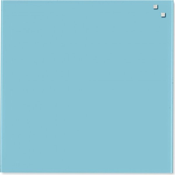 Magnetisk glastavla Naga 45x45 cm turkos