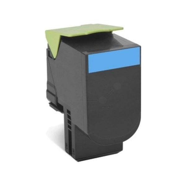 Lasertoner Lexmark 80C2SCE Blå 2000 sidor