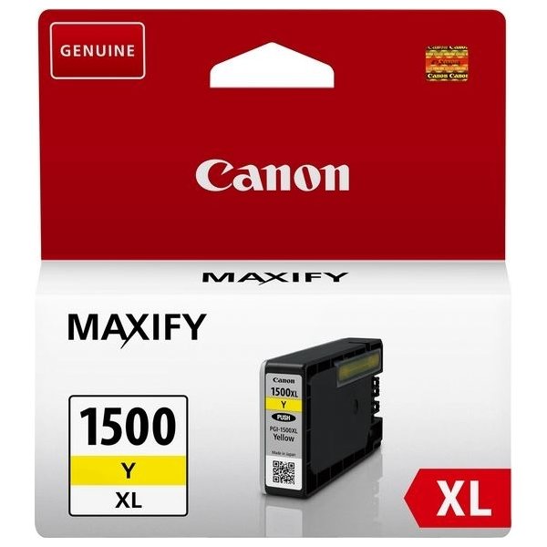 Canon PGI-1500XL bläckpatron, gul, 935 s