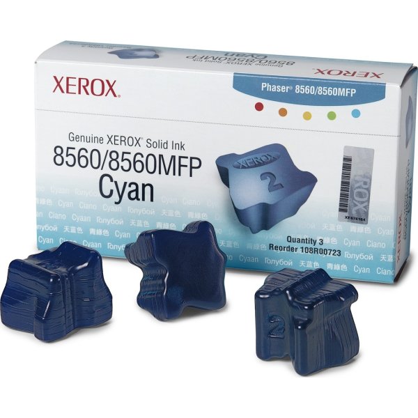 Xerox 1108R00723 lasertoner, blå, 3400s