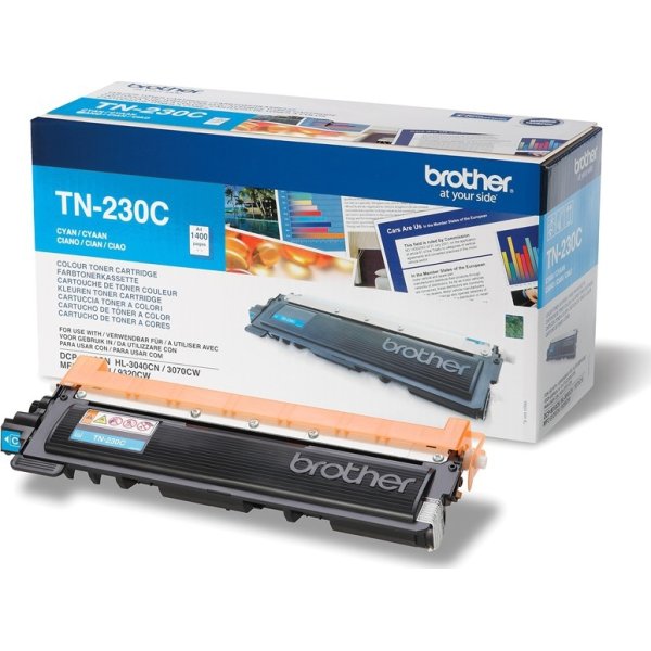 Lasertoner Brother TN230C Blå 1400 sidor