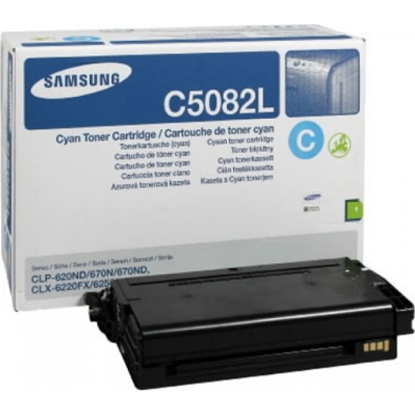 Samsung CLT-C5082L lasertoner, blå, 4000s