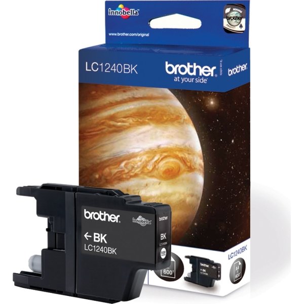 Brother LC1240BK bläckpatron, svart, 600 s