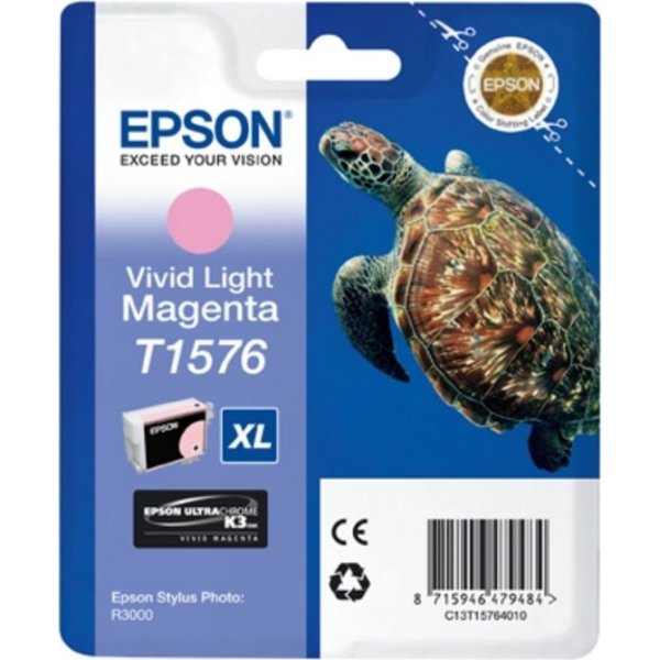 Bläckpatron Epson Nr. T1576/C13T15764010 Ljusröd