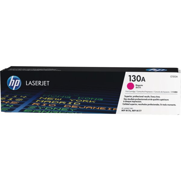 HP 130A/CF353A lasertoner, röd, 1000 s
