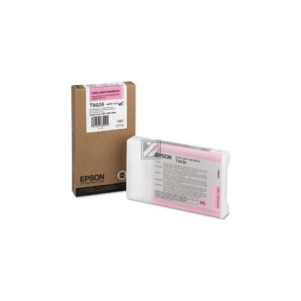 Bläckpatron Epson C13T602600 Ljusröd 110 ml