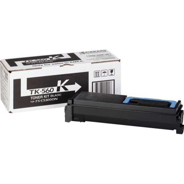 Lasertoner Kyocera TK-560K Svart 12 000 sidor