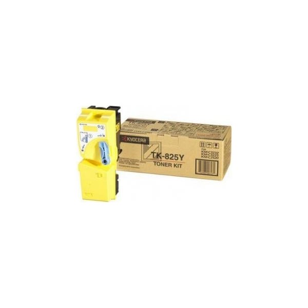 Lasertoner Kyocera TK-825Y Gul 4000 sidor