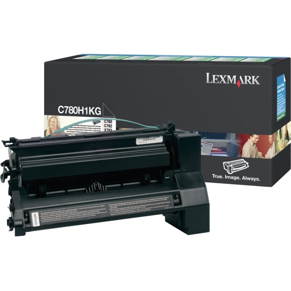 Lasertoner Lexmark C780A1KG Svart 6000 sidor