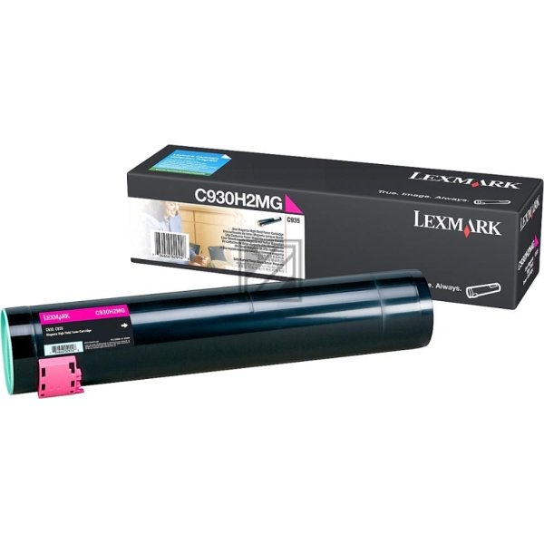 Lasertoner Lexmark C930H2MG Röd 24 000 sidor