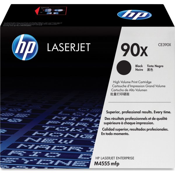 HP nr 90X/CE390X lasertoner, svart, 24 000 s