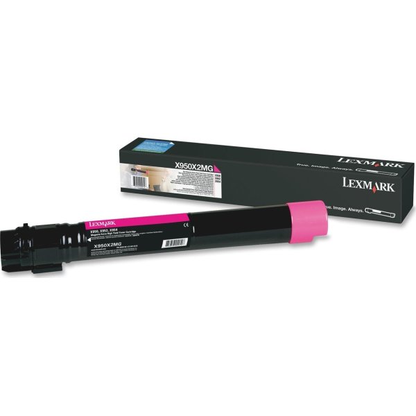 Lasertoner Lexmark X950X2MG Röd 24 000 sidor
