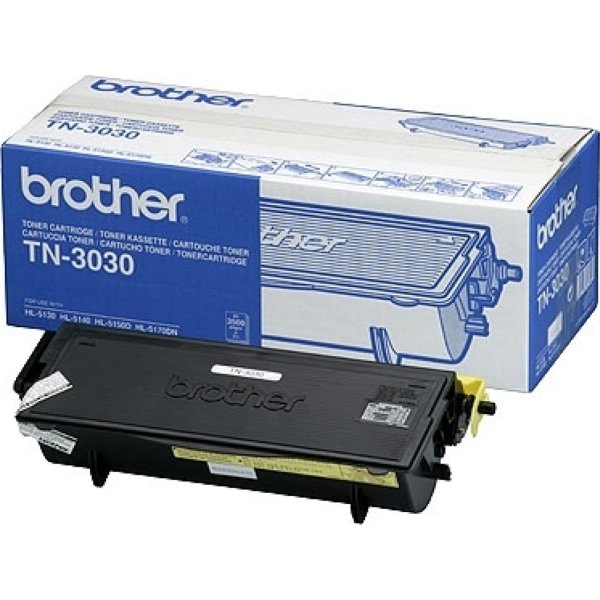 Brother TN3030 lasertoner, svart, 3500s