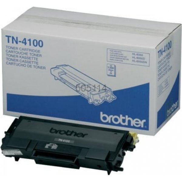 Brother TN4100 lasertoner, svart, 7500s