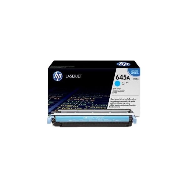 HP 645/C9731A lasertoner, blå, 12 000 s