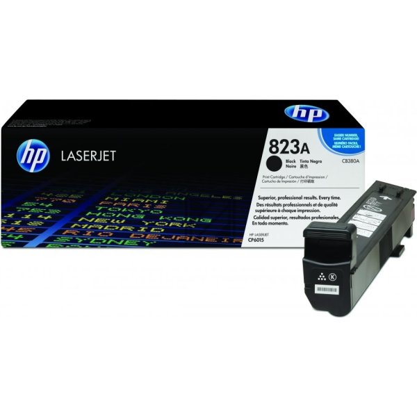 HP 823A/CB380A lasertoner, sort, 16500s