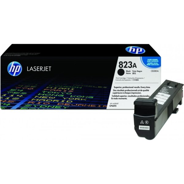HP 823A/CB380A lasertoner, svart, 16500 s