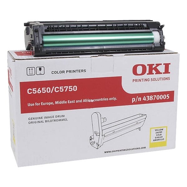 Lasertrumma OKI 43870005 Gul 20 000 sidor