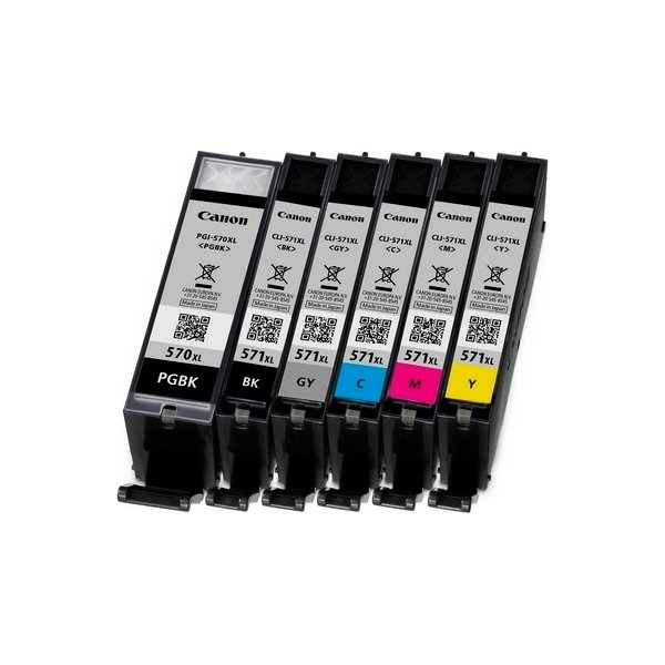 Bläckpatron CLI-571BK XL Svart 11 ml