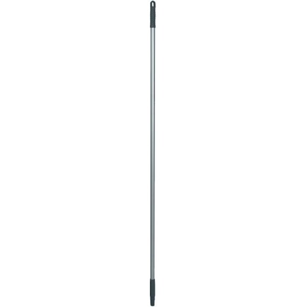 Aluminiumskaft med gänga 150 cm Grå