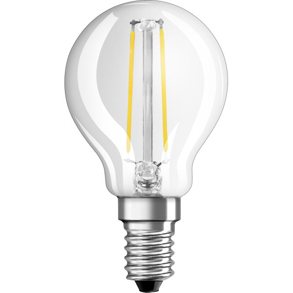 Osram Retro LED Kronljus, klar, E14, 2 W = 25 W