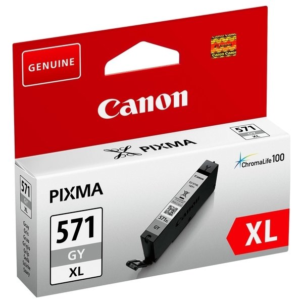 Canon CLI-571GY XL bläckpatron, grå, 11 ml