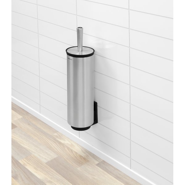 Toalettborste och hållare för vägg Brabantia, Blan