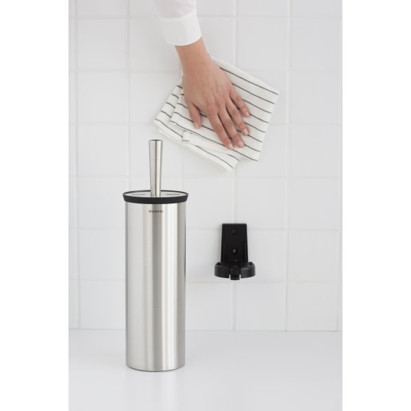 Toalettborste och hållare för vägg Brabantia, Blan