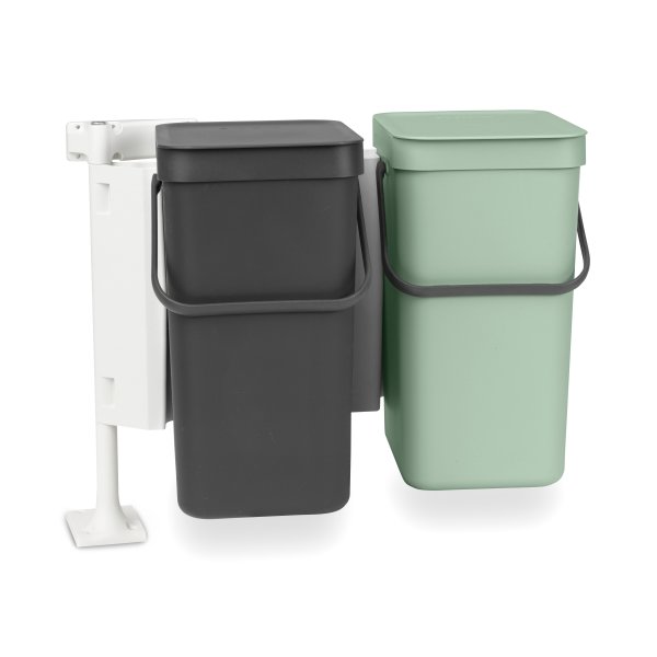 Brabantia Sort&Go Indbygningsspande 2x16 liter