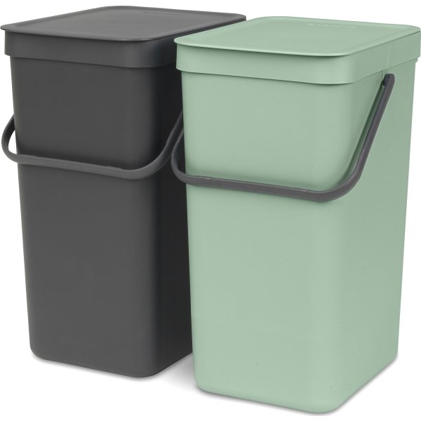 Brabantia Sort&Go Indbygningsspande 2x16 liter