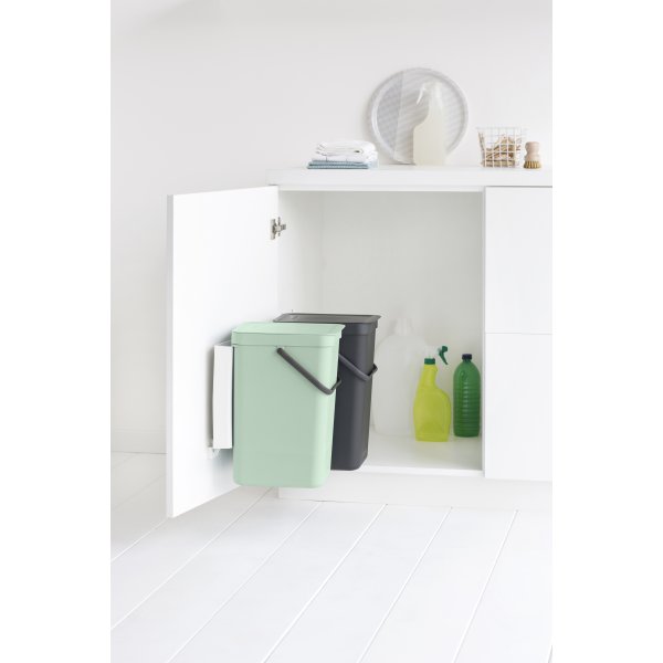 Brabantia Sort&Go Indbygningsspande 2x16 liter