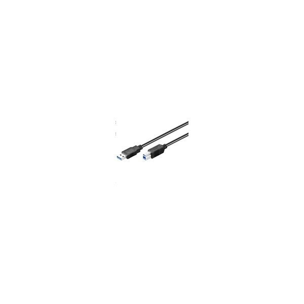 MicroConnect USB kabel 3.0 A-B, 1.8m, M-M