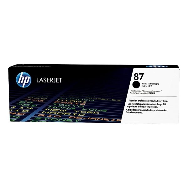 HP 87X/CF287X lasertoner, svart, 18000 s