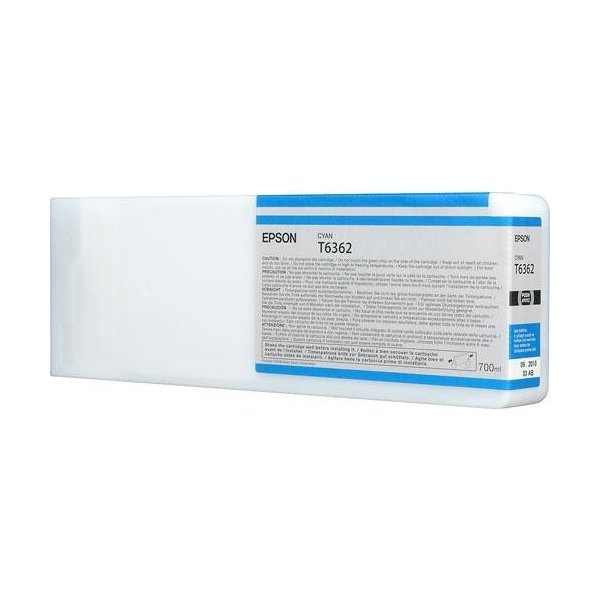 Bläckpatron Epson T6362 Blå 700 ml