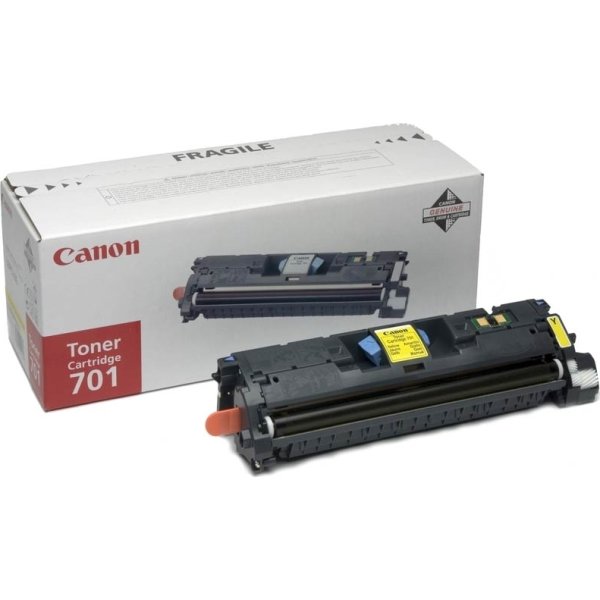 Canon nr.701LY/9288A003 lasertoner, gul, 2000s