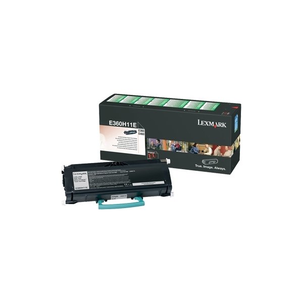 Lexmark E360H11E svart toner
