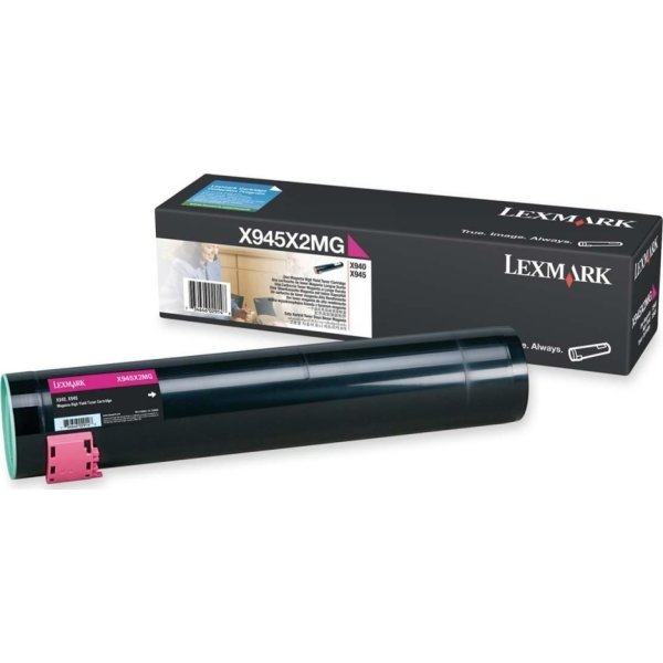 Lasertoner Lexmark X945X2MG Magenta 22 000 sidor
