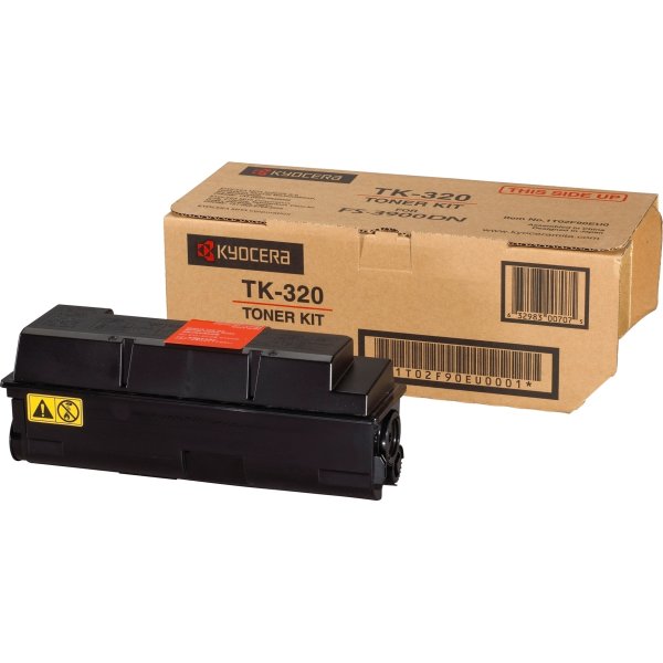 Lasertoner Kyocera TK320 Svart 15 000 sidor