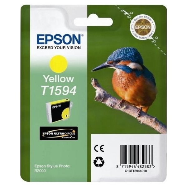 Epson T1594 bläckpatron, gul, 17 ml