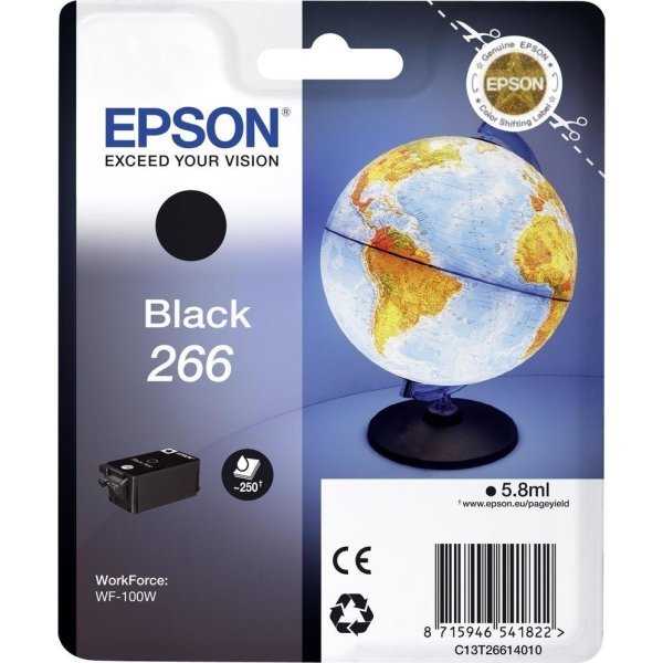 Epson T266140  blækpatron, sort