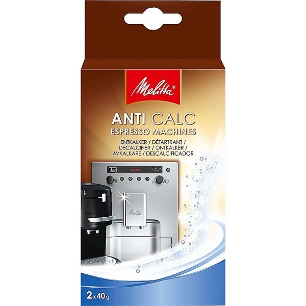 Melitta Espresso avkalkare, 2 st á 40 g