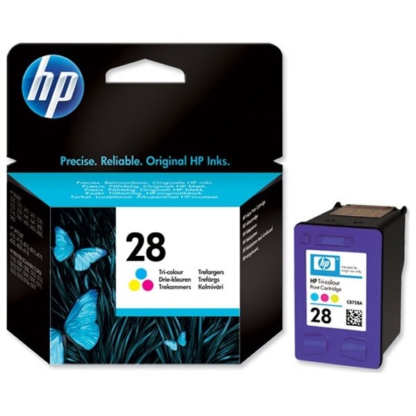 HP 28/C8728AE blækpatron, farve, 240s