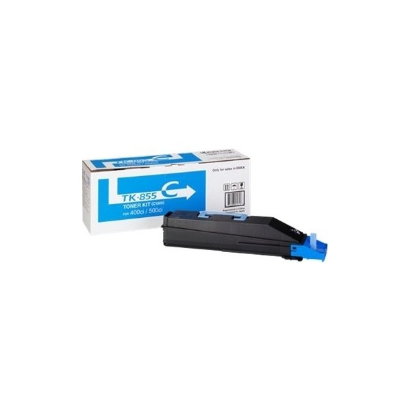 Lasertoner Kyocera TK-855C Blå 18 000 sidor