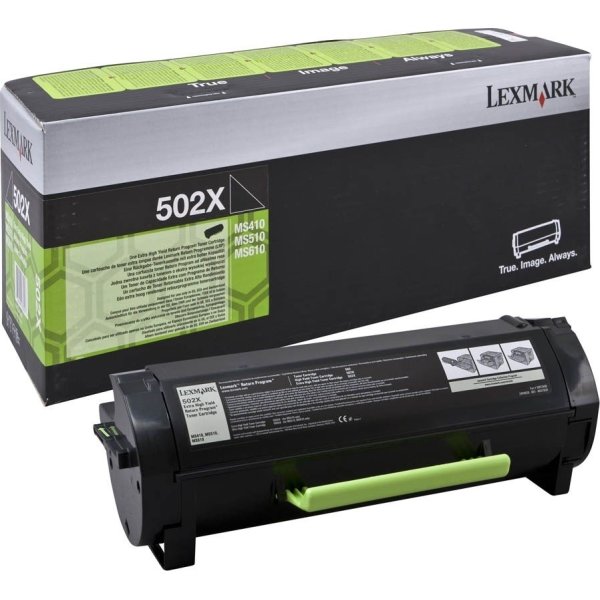 Lasertoner Lexmark 50F2X00 Svart 10 000 sidor