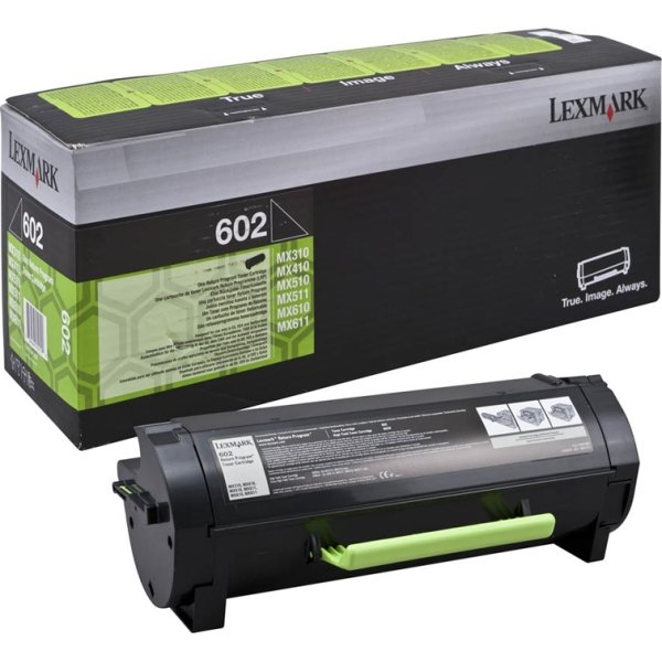 Lasertoner Lexmark 60F2000 Svart 2500 sidor
