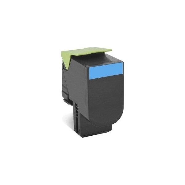 Lasertoner Lexmark 80C2XCE Blå 4000 sidor