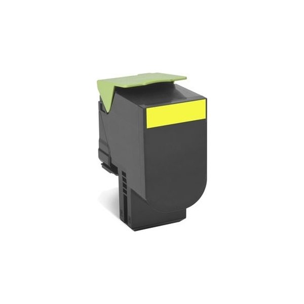 Lasertoner Lexmark 80C2XY0 Gul 4000 sidor
