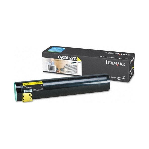 Lasertoner Lexmark C930H2YG Gul 25 000 sidor